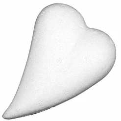 COEUR POLYSTYRÈNE FORME GOUTTE 20 CM