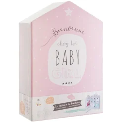 COFFRET DE NAISSANCE MAISON CARTON 20.8X9.4X30.5CM