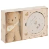 COFFRET NAISSANCE EMPREINTE PELUCHE OURS BEIGE