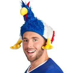 COIFFE DE POULET COULEUR DE LA FRANCE