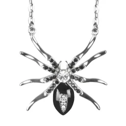 COLLIER CHAINE VEUVE NOIRE ADULTE