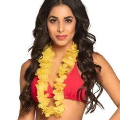 COLLIER HAWAÏ OHANA - JAUNE
