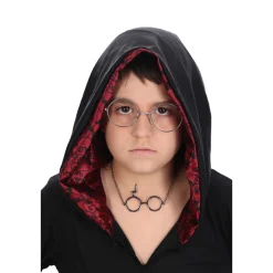 COLLIER LUNETTE SORCIER CICATRICE ARGENTÉ