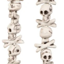 COLLIER OSSEMENTS CRÂNES HUMAIN ADULTE