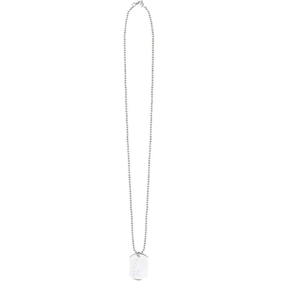 COLLIER PLAQUE MILITAIRE