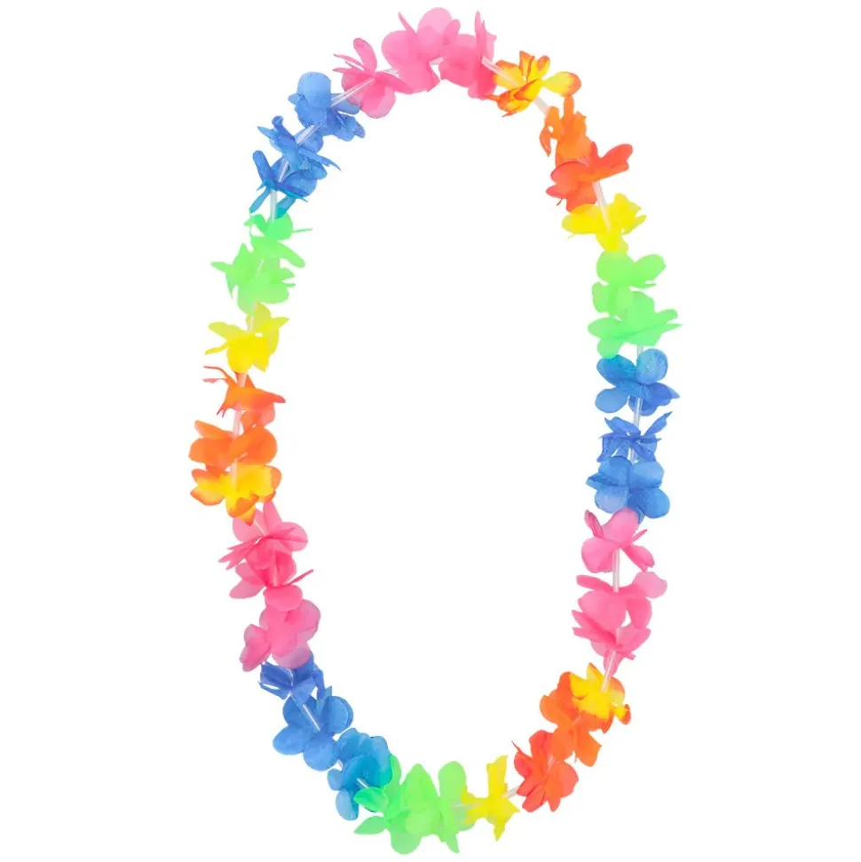 25 COLLIERS HAWAÏEN BIENVENUE MULTICOLORE