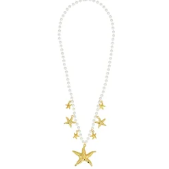 COLLIER SIRÈNE ÉTOILES DE MER ADULTE