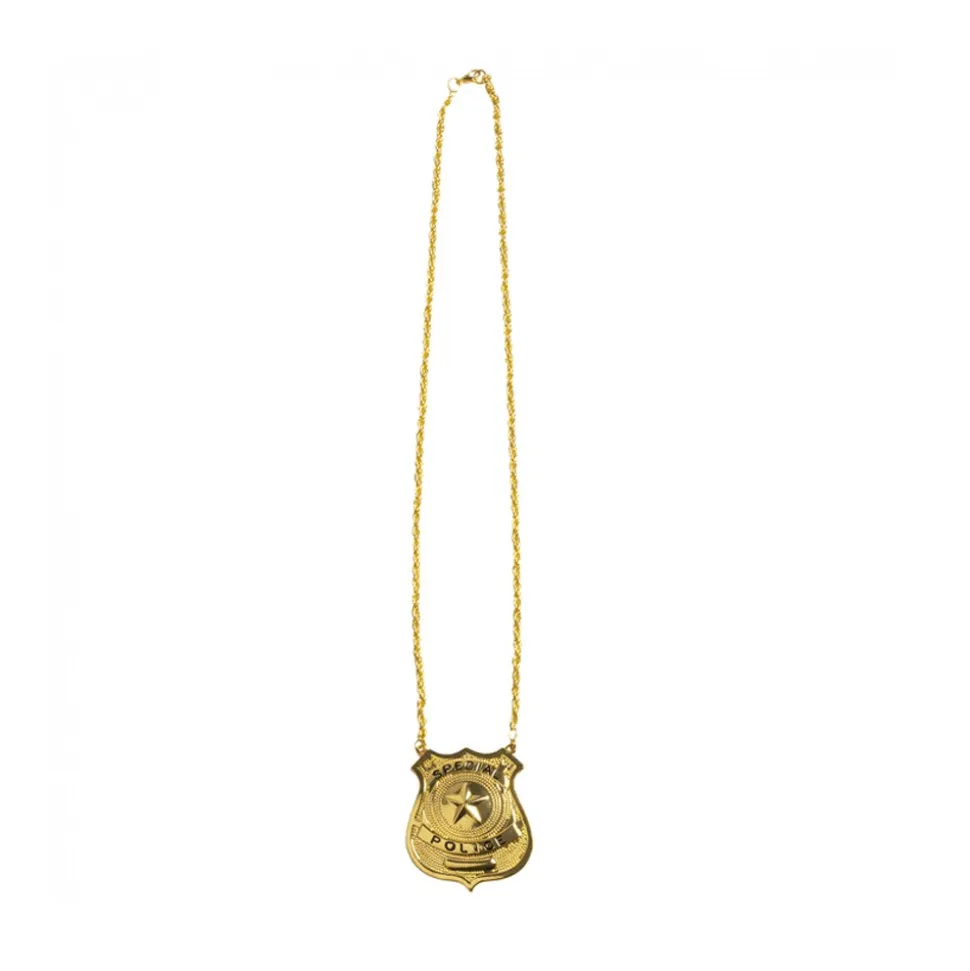 COLLIER SPÉCIAL POLICE OR