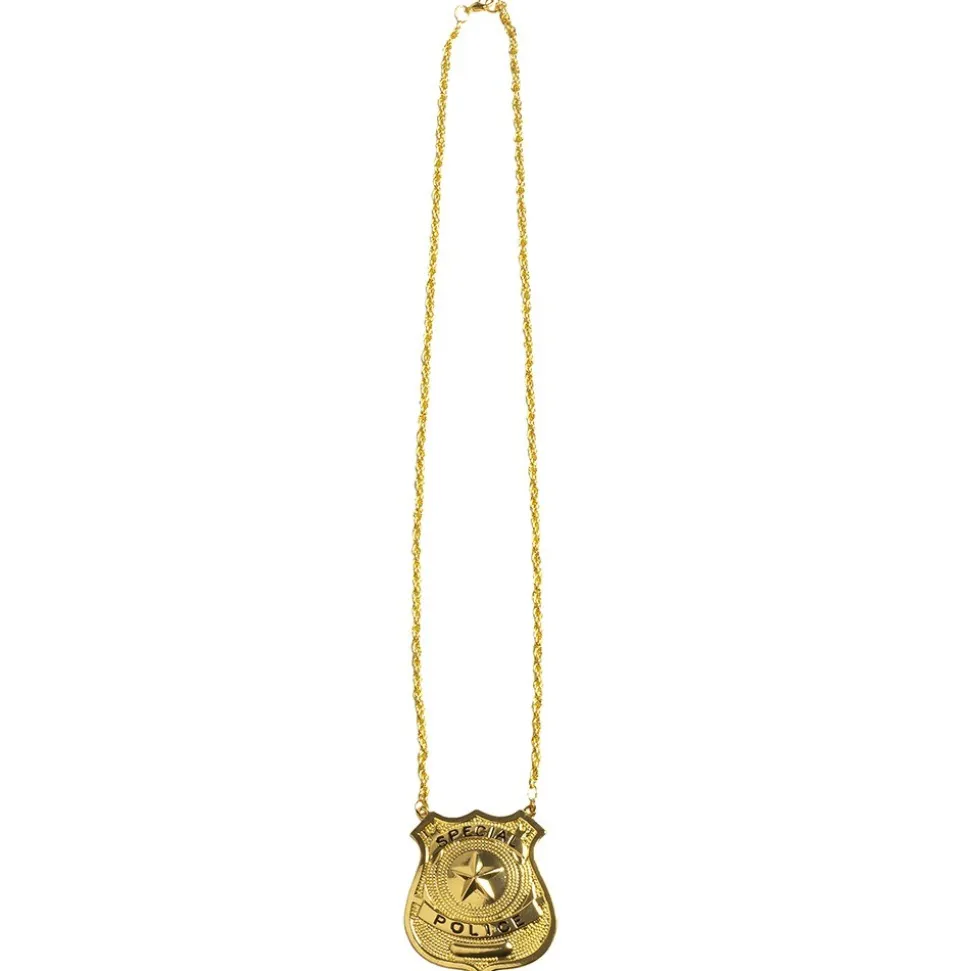 COLLIER SPÉCIAL POLICE OR
