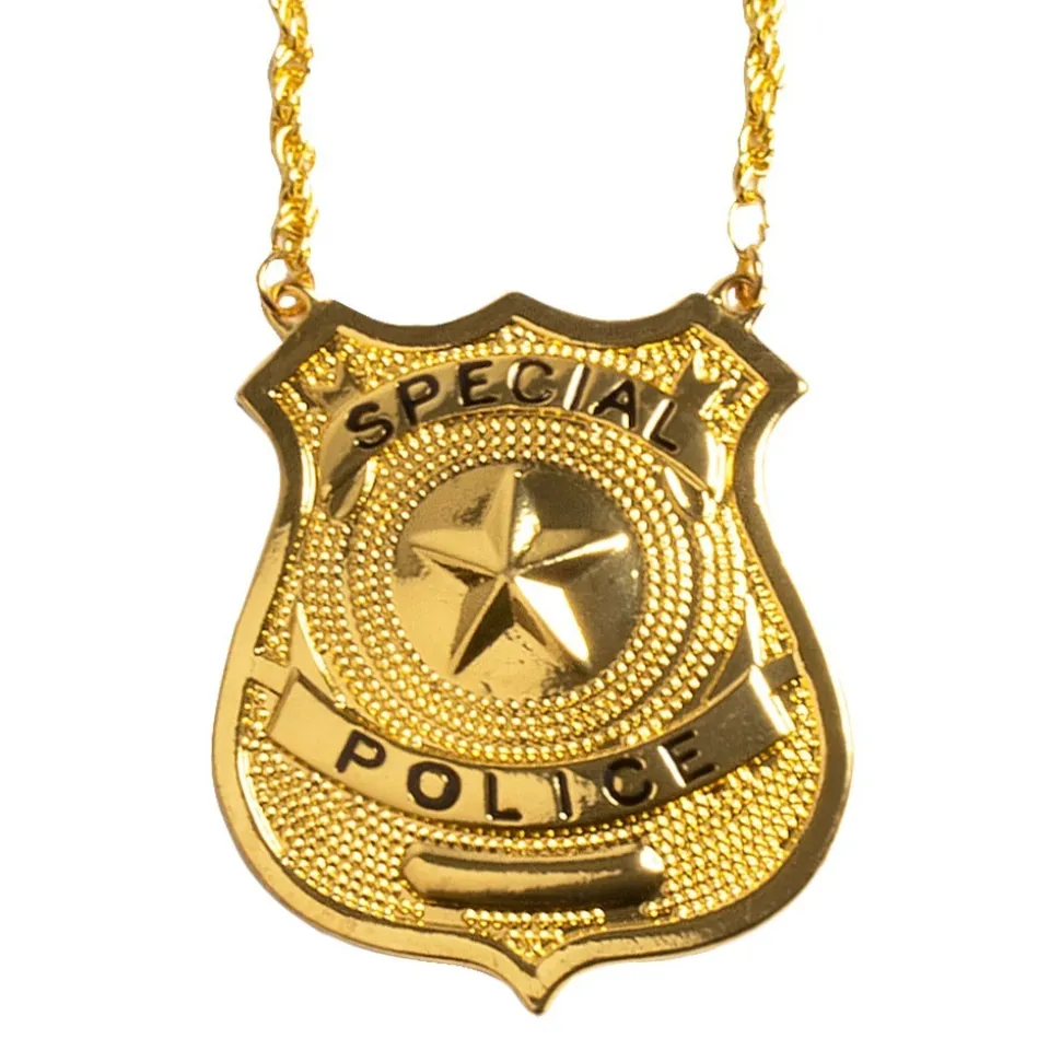 COLLIER SPÉCIAL POLICE OR