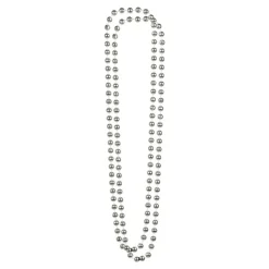 2 COLLIERS PERLES ARGENT ADULTE