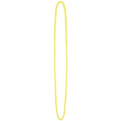 4 COLLIERS PERLES MULTICOLORE FLUO ADULTE