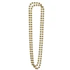 2 COLLIERS PERLES OR ADULTE