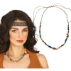 COLLIER TRIBAL INDIEN PERLES FANTAISIE ADULTE