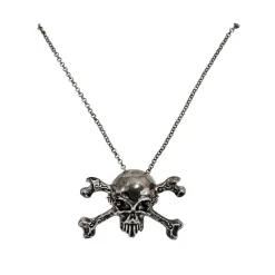 COLLIER TÊTE DE MORT PIRATE