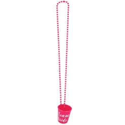 COLLIER VERRE À SHOT PP TEAM BRIDE ROSE FEMME