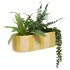 COMPO VÉGÉTALE ARTIFICIELLE POT CÉRAMIQUE 24CM