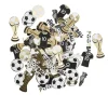 100 CONFETTIS CARTON MONDIAL FOOTBALL 2.5-5CM