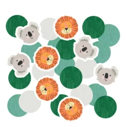 CONFETTIS CARTON SAFARI NATURE SAUVAGE 14G