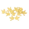 15 CONFETTIS COLOMBE BOIS OR MÉTAL
