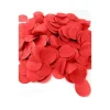 CONFETTIS DE SCÈNE ROND 80G - ROUGE