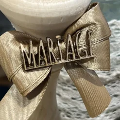 10 CONFETTIS DE TABLE MARIAGE 4X1.7CM BOIS