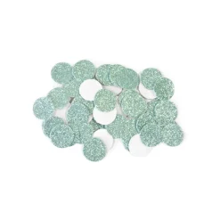 CONFETTIS DE TABLE ROND TISSU 5G 1.5CM BLEU