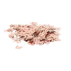 CONFETTIS PAPIER NOMBRE 70 1CM 17G ROSE GOLD