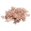 CONFETTIS PAPIER NOMBRE 30 1CM 17G ROSE GOLD