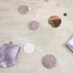 CONFETTIS ROSE PAILLETTE ROSE GOLD 1.5-2-2.5CM 14G