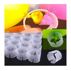 50 CONNECTEURS PLASTIQUE 4 BALLONS