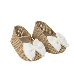 2 CONTENANTS BALLERINE N?'UD IVOIRE 8X3X5CM