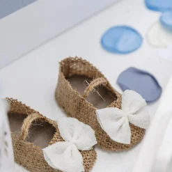 2 CONTENANTS BALLERINE N?'UD IVOIRE 8X3X5CM