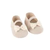 2 CONTENANTS BALLERINES LIN DENTELLE 8.5X4.5CM