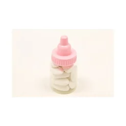 3 CONTENANTS BIBERON TÉTINE ROSE 9X4.2CM