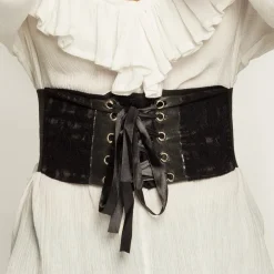 CORSET STRETCH DÉGUISEMENT MÉDIÉVAL PIRATE ADULTE