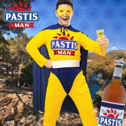 COSTUME HUMOUR PASTIS MAN HOMME