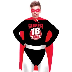COSTUME HUMOUR SUPER 18ANS HOMME