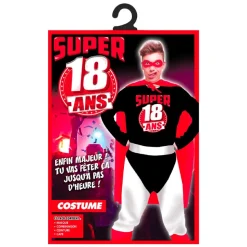 COSTUME HUMOUR SUPER 18ANS HOMME