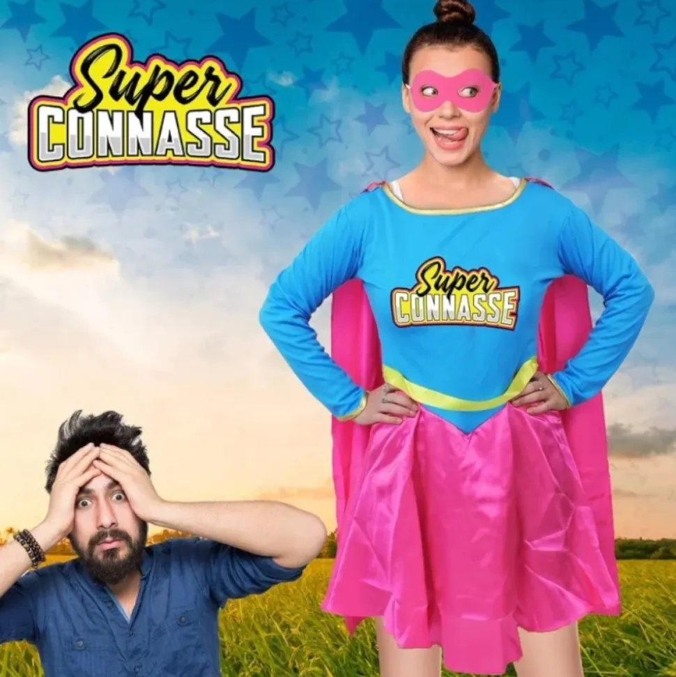 COSTUME SUPER CONNASSE FEMME