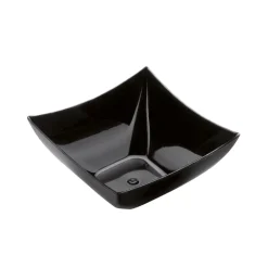 25 COUPELLES CARRÉES 9CL NOIR