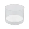 15 COUPELLES TRANSPARENT ROND 53MM