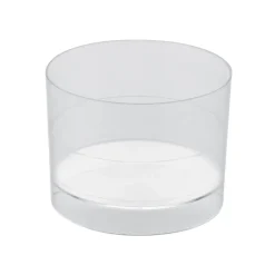 15 COUPELLES TRANSPARENT ROND 53MM