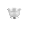 12 COUPES À DESSERT RÉUTILISABLES 9.5CM NACRÉ