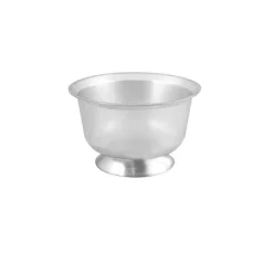 12 COUPES À DESSERT RÉUTILISABLES 9.5CM NACRÉ