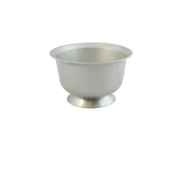 12 COUPES À DESSERT RÉUTILISABLES 9.5CM ARGENT