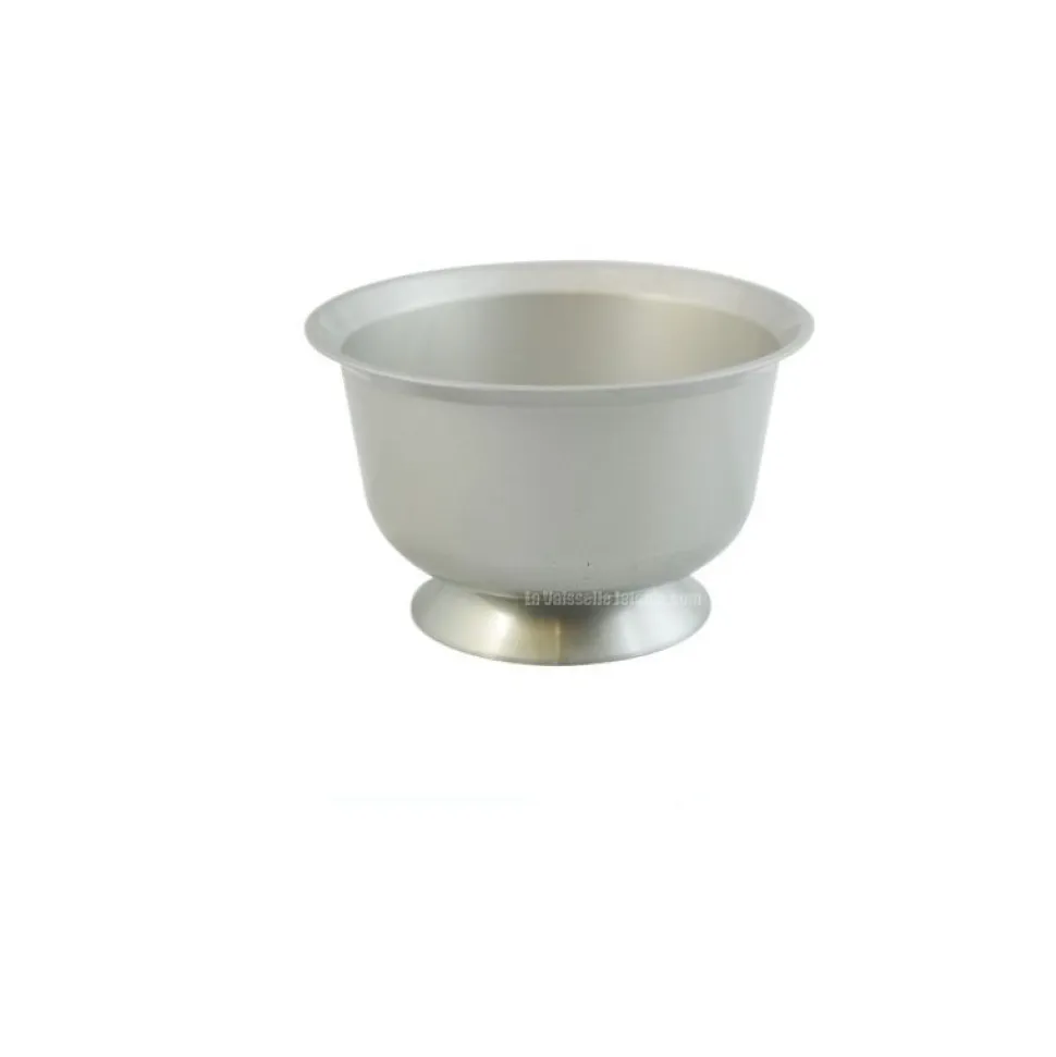 12 COUPES À DESSERT RÉUTILISABLES 9.5CM ARGENT
