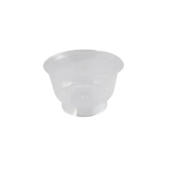 25 COUPES RÉUTILISABLES DESSERT 9.5CM TRANSPARENT