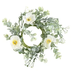 COURONNE VÉGÉTAL ARTIFICIELLE BOTANIQUE 28CM