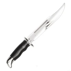 COUTEAU ASSASSIN 33CM ARGENT CROMÉ